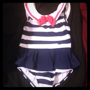 Gymboree 3t sailor swimsuit
