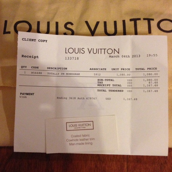 ❤️SOLD On Ebay❤️ AUTH Louis Vuitton Totally PM - Picture 3 of 4