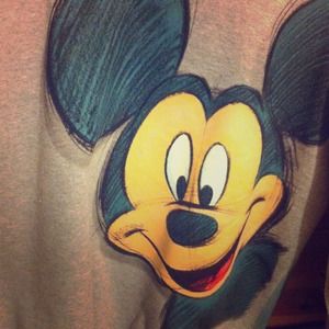 Disney, Mickey Mouse sweatshirt, sweatshirt,