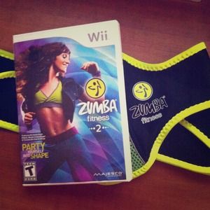Wii Zumba Fitness 2 with Belt