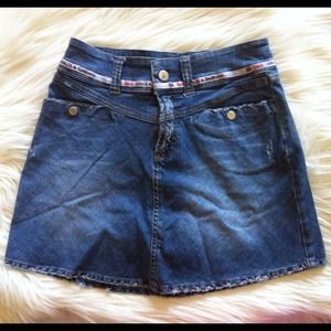 Dolce and Gabbana Denim Skirt