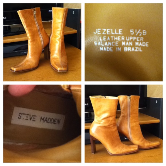 Tan Steve Madden Boots
