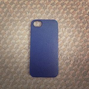 J. Crew real leather iphone 5 case