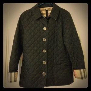 Burberry classic quilted jacket