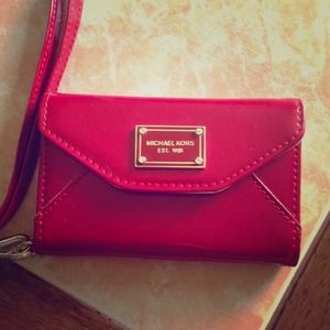 Michael Kors cell phone holder.