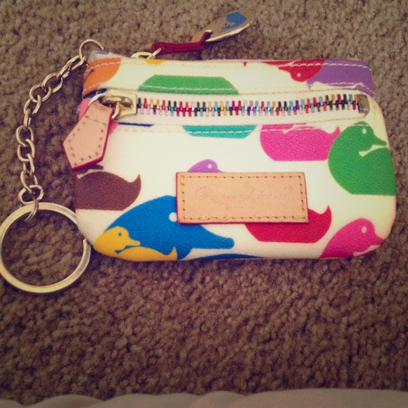 Dooney & Bourke key fob coin purse