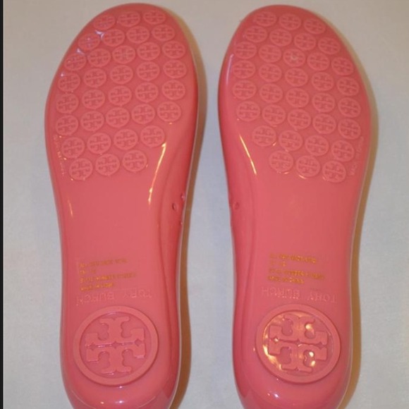TORY BURCH Jelly Ballet Flats Reva Raspberry 7 - Picture 3 of 4