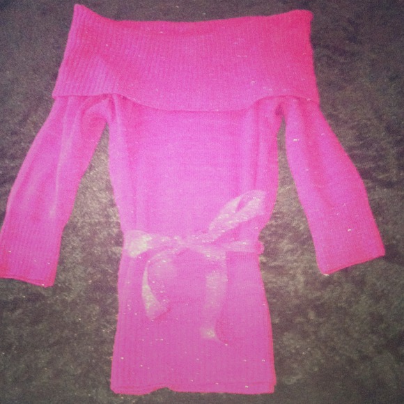 Dark pink xs top for the season.