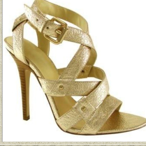 Champagne heels