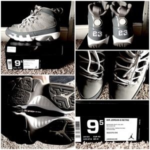 JORDAN retro 9s "Cool Grey"