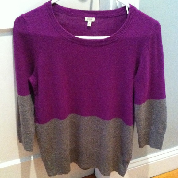J. Crew Colorblock Sweater