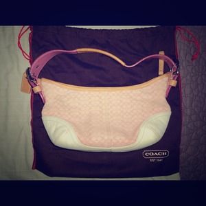Authentic Coach small shoulder purse