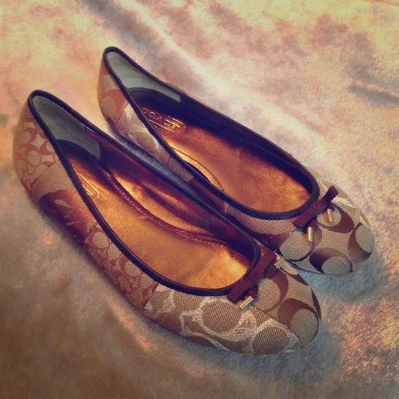 Coach Ballet Flats Size 7.5