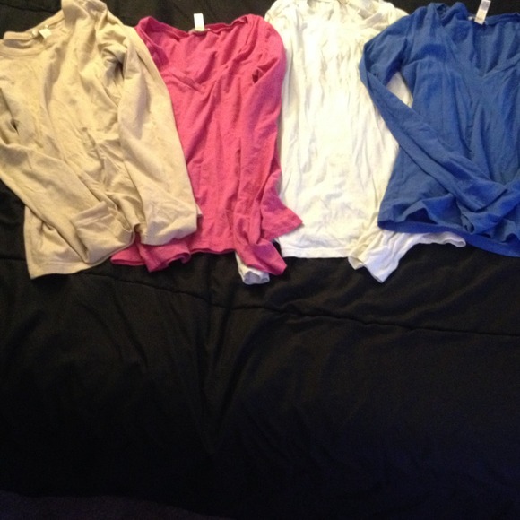 4 long sleeve shirts