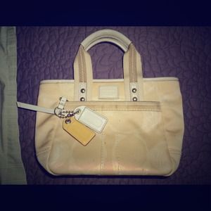 Authentic Coach Small Tote Bag