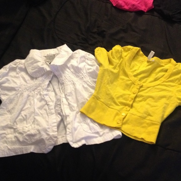 2 half top casual sweaters