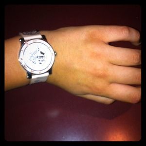 Authentic juicy couture watch. Light pink! (: