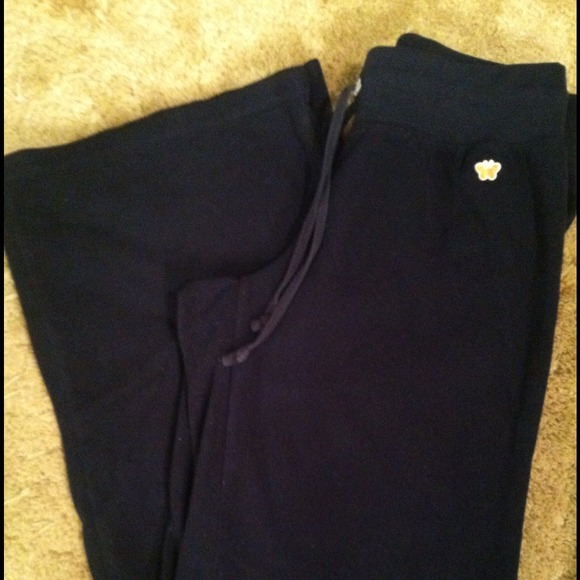Navy fleece pants