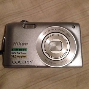 Nikon camera, used three times.