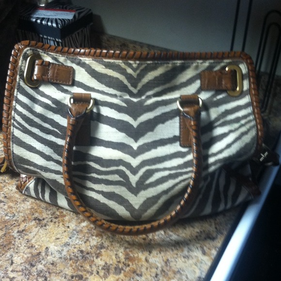 SOLD Michael kors zebra / tiger Hamilton. - Picture 3 of 3