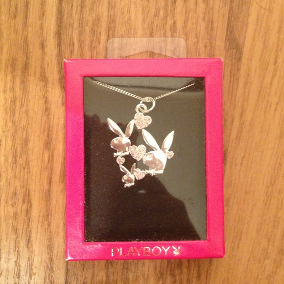 Playboy Bunny necklace & matching ring