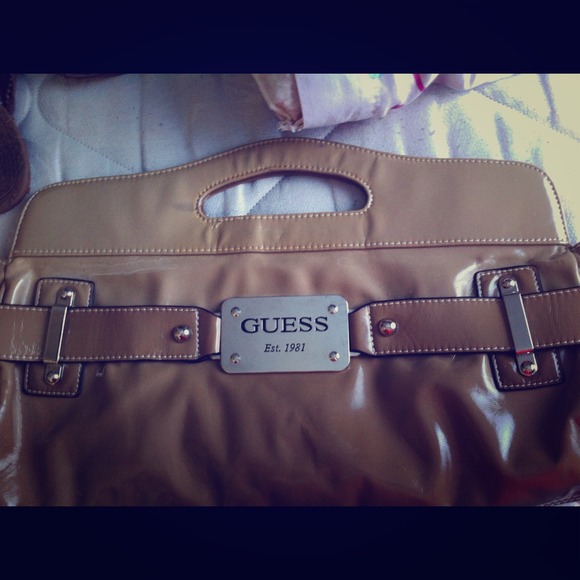 Authentic GUESS ombré clutch