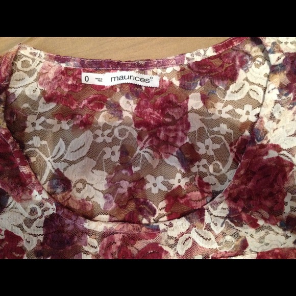 3 Maurices  tops / sweaters size XL AND 0