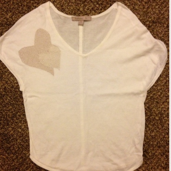 White sweater-like top