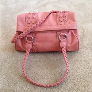 🚫SOLD IN BUNDLE @mandysue🚫 Pink Fold-Over Bag