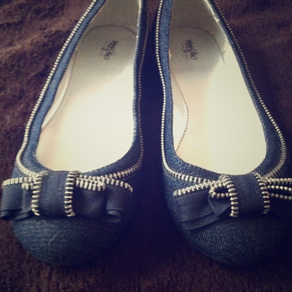 5.5 denim flats
