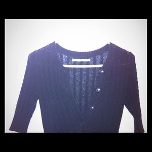 Very cute black sweater pull over