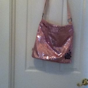 Ed Hardy sequin " side bag"