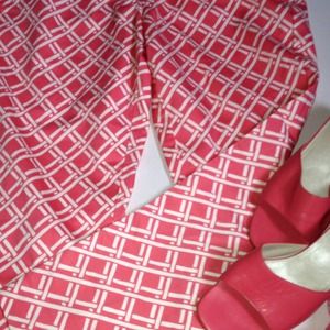 SOLD! LL BEAN Sz. 10 reg. straight fit pants coral