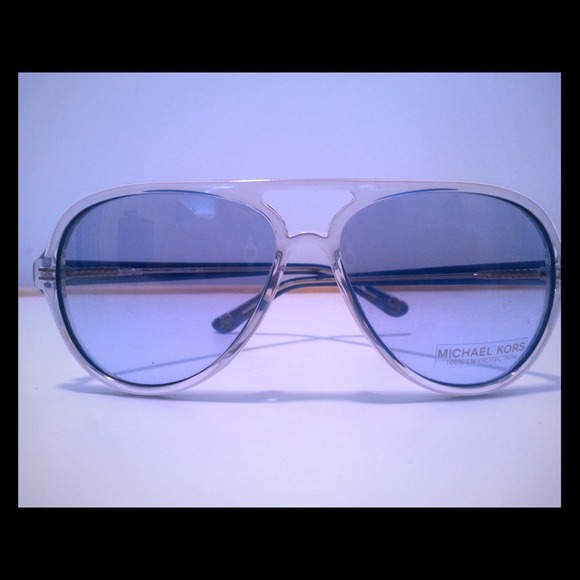 Authentic Michael Kors Blue Aviators