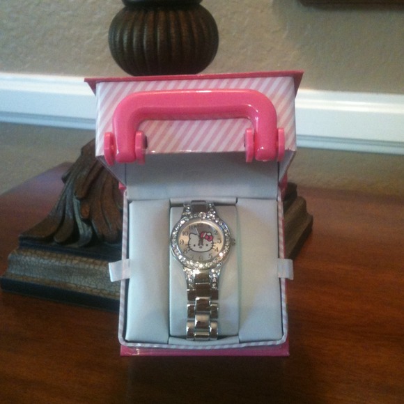 Brand New Hello Kitty Watch W/Bling Factor💎