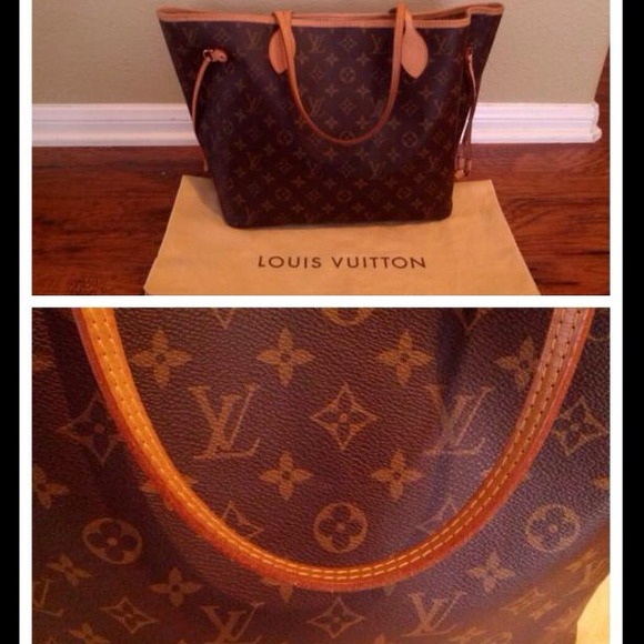 (SOLD) 100% AUTHENTIC LOUIS VUITTON NEVERFULL MM