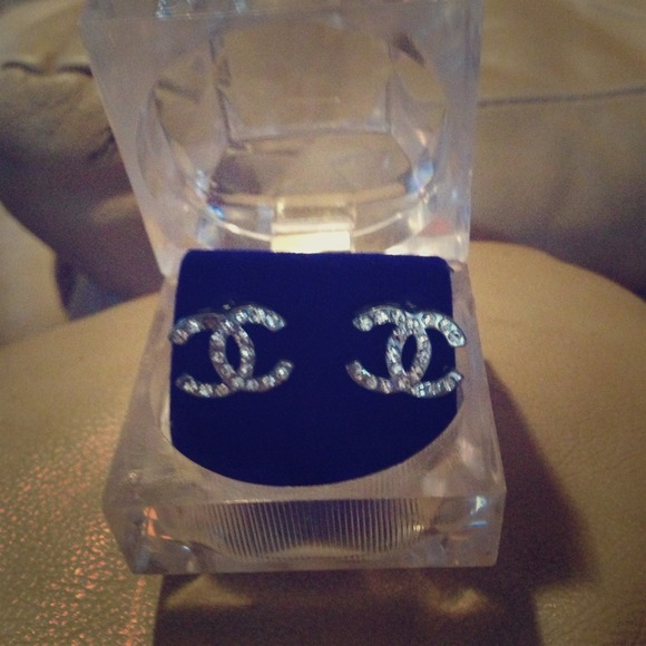 Silver earrings