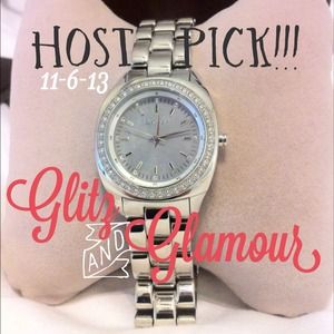 DKNY SILVER WATCH --HOLD for @marlanap