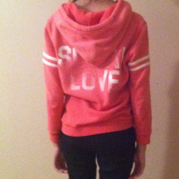 SOLD: Hollister Hoodie Large - Picture 3 of 4