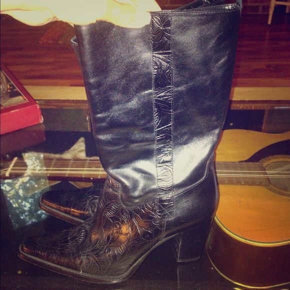 Antonio Melani Black Boots