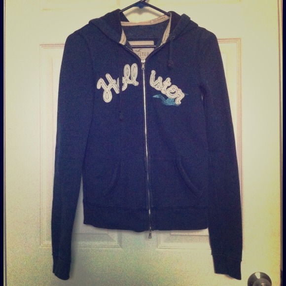 Hollister Navy Blue Hoodie