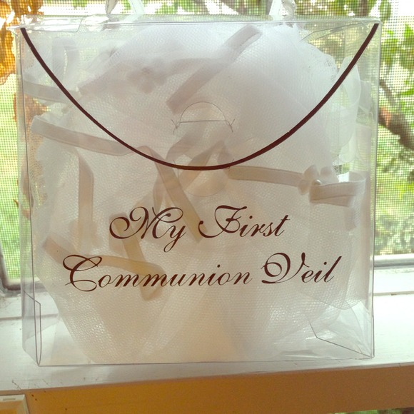 First communion veil