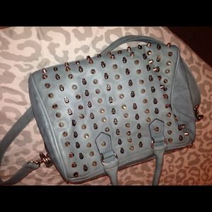 Studded skull bag