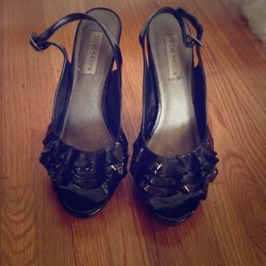 Black heels size 10