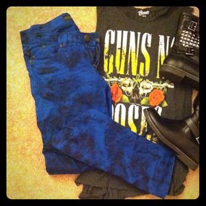 Rock and Republic tie dye jeans