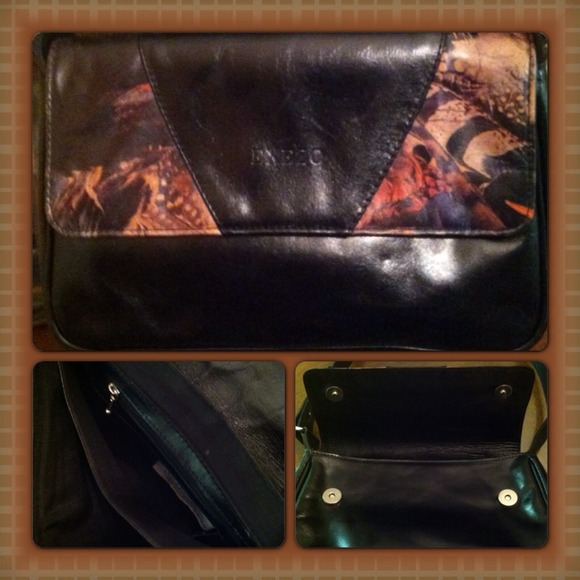 Vintage Argentine Leather Shoulder Bag