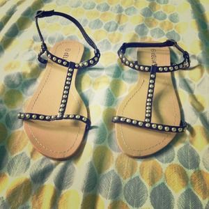 Cute Studded Sandals 😍