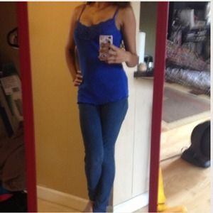 Charlotte Russe Blue Top