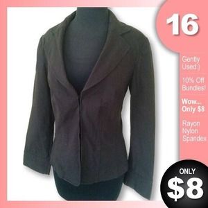 Brown Jacket by LANE BRYANT