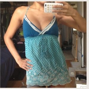Charlotte Russe Racerback Top CUTE